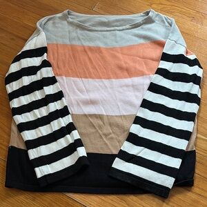 Striped Long Sleeve Sweater